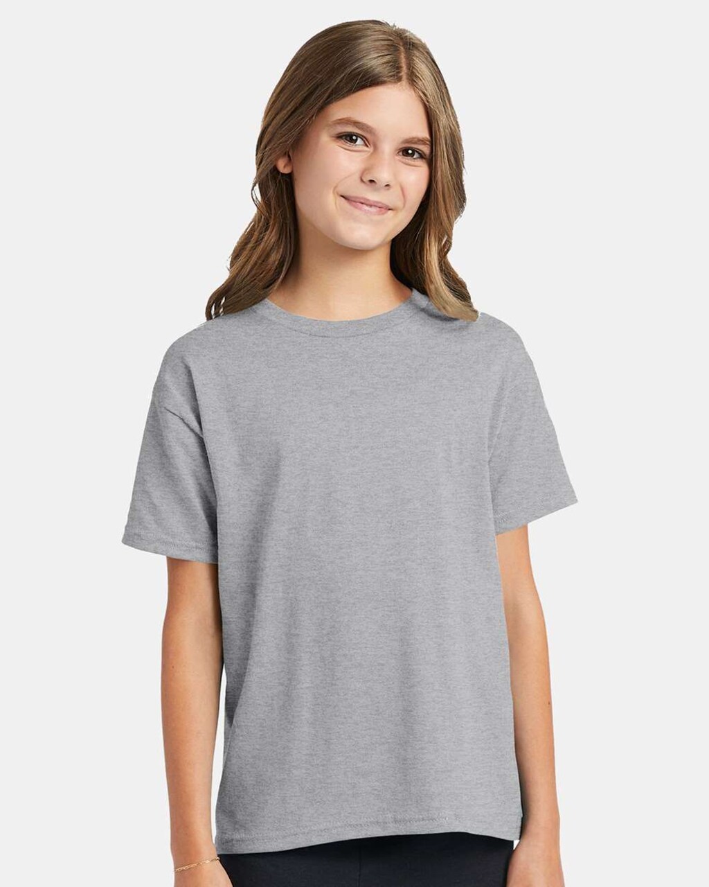 Youth EcoSmart Crewneck T-Shirt for School, Sports & Summer Outfits